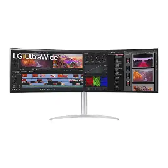 (image for) LG 49WQ95C-W 49\" Ultrawide DQHD 144Hz Curved FreeSync Premium Pro IPS Open Box Monitor